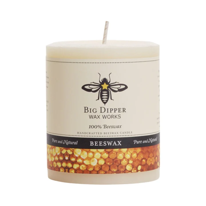 Beeswax Pillar Candles - Image 3