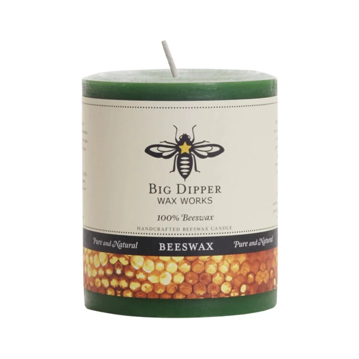 Beeswax Pillar Candles - Image 4