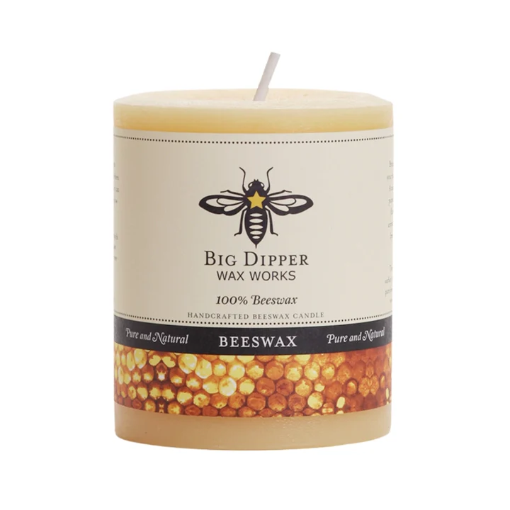 Beeswax Pillar Candles - Image 5