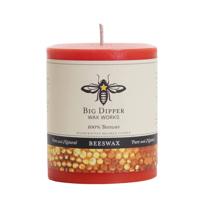 Beeswax Pillar Candles - Image 6