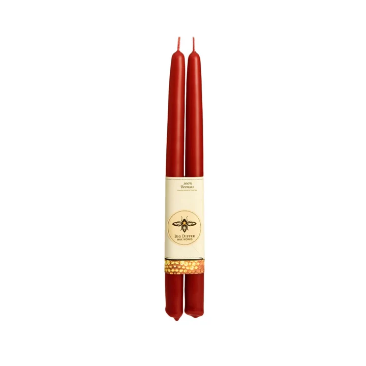 Beeswax Taper Candles - Standard Size - Image 9