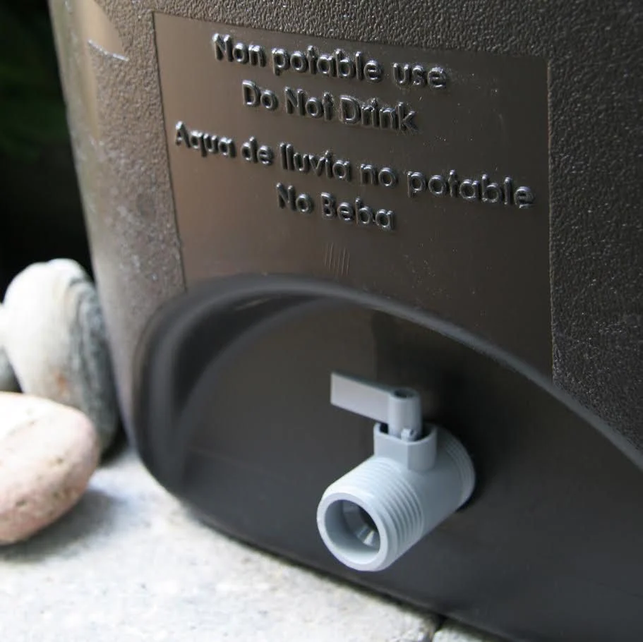 Black Ivy Rain Barrel - 50 Gallon - Image 4