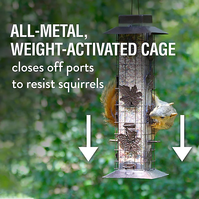 Perky-Pet® Squirrel-Be-Gone® 6-Port Squirrel Proof Bird Feeder - Image 3