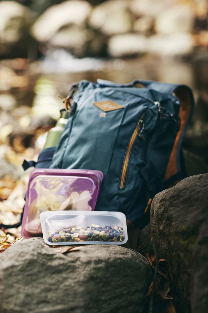 Stasher Silicone Snack Bag - Assorted Colors - Image 3